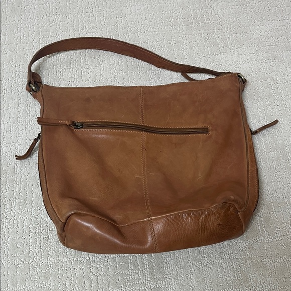 Brown Leather Shoulder Bag - Picture 3 of 5